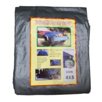 Ruban de Couleur Blanche Personnalisé Feuilles de Bâche Double Côtés Stratifiés En Plastique Tissu Bâche En Poly Imperméable Exportation Vers L'afrique