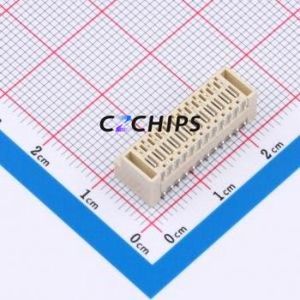 ZHD-24AWB Wire-to-Board Pin Header SMD,P=1.5mm,Horizontal Mount Connector 2x12P 1.5mm Horizontal Mount 24P - Product Image 2