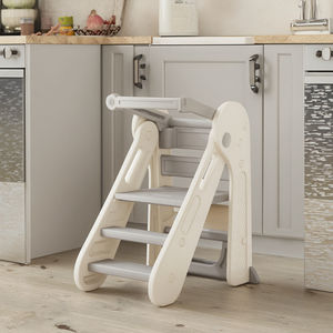 VSUCH-<span class=keywords><strong>Tour</strong></span> d'apprentissage pliable en plastique pour enfants, <span class=keywords><strong>tour</strong></span> d'apprentissage Montessori de luxe pour enfants - Product Image 1