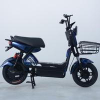 Vélo électrique 48V homologué CEE COC pour la ville, avec panier avant et siège double pour passager, trottinette électrique pour adultes