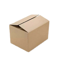 Boîte en carton ondulé recyclable avec impression de logo personnalisée, emballage pour le transport, boîte mobile