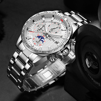 WLISTH – montre-bracelet à Quartz de luxe en acier inoxydable, Unique pour homme, 2022