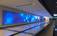 Écran LED couleur pleine gamme pour intérieur, grand écran pour salle de conférence, écran publicitaire électronique pour scène extérieure