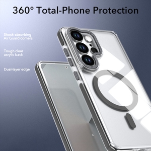 Funda Protectora Transparente 3 en 1 a Prueba de Golpes con Protector Magnético para Teléfono Móvil Samsung Galaxy S26 Ultra - Product Image 4