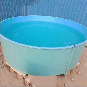 Op maat gemaakte glasvezel visvijver <span class=keywords><strong>tank</strong></span> fabrikant FRP <span class=keywords><strong>GRP</strong></span> grote aquarium aquacultuur <span class=keywords><strong>tank</strong></span> Koi vijver te koop - Product Image 3