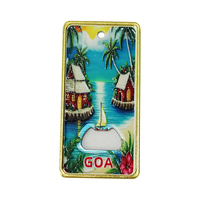 Aimants de réfrigérateur magnétiques en céramique personnalisés Décapsuleur ménager personnalisé Style animal Sublimation imprimé résine artisanat