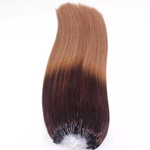 Jasmine Beauty <b>Micro</b> Loop Hair <b>Extensions</b> keratin tip Human Hair Soft Glue With <b>Micro</b> Loop Line Straight Natural Hair MicroLink - Product Image 4