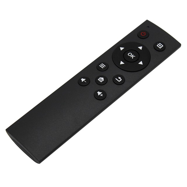 Top Quality 12 Keys Black IR RF 2.4G Remote Control for TV/VCR/ SAT/ CBL /DVD/ VCD Support Customize