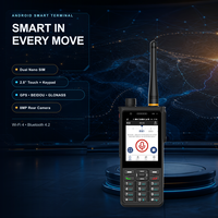 CAMELRADIO D266 Hybrid 4G LTE PoC DMR IP68 Tahan Air Tangguh Android Dual SIM 4W VHF UHF Walkie Talkie dengan GPS 3000-3500mAh