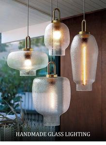 Lampadario da ristorante con lampadario a sospensione in vetro soffiato a <span class=keywords><strong>mano</strong></span> di vendita caldo - Product Image 5