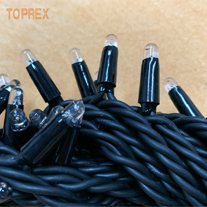 Linh hoạt lạnh trắng dẫn cao su chuỗi đèn ngoài trời không thấm nước nhiệt độ cao kháng cho Giáng sinh bên hồ bơi hiển thị - Product Image 2