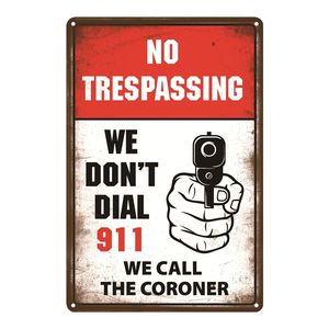 Забавный предупредительный знак, металлический постер, жестяной знак, Настенный декор для мужчин, пещера, Акула, наклейка на стену без клея A13 - Product Image 5