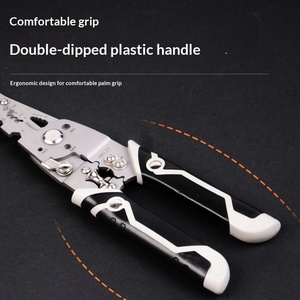 Key plate factory direct <b>wire</b> <b>stripper</b> electrician special labor-saving manual peeling <b>wire</b> multi-function <b>wire</b> <b>stripper</b> - Product Image 4