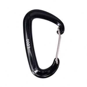 Mosquetón de Aluminio en Forma de D de Alta Resistencia con Logotipo Personalizado, Gancho para Hamaca de 12KN, para Eventos al Aire Libre - Product Image 1