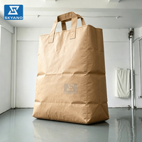 Modèle gonflable géant en papier kraft, modèle publicitaire gonflable en papier kraft, modèle gonflable personnalisable