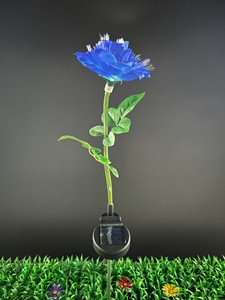 Çok-renk değiştiren LED Fiber ışık güneş bahçe ışıkları IP65 romantik gül manzara festivaller için çiçek dekorasyonu su geçirmez - Product Image 5