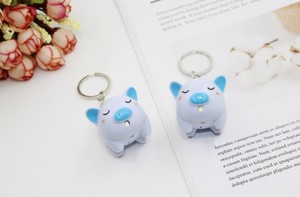 Móc Khóa <span class=keywords><strong>Led</strong></span> Hình Con Lợn Mini Giá Rẻ Có Âm Thanh - Product Image 5