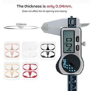 Película protectora de Metal para <span class=keywords><strong>Airpods</strong></span> <span class=keywords><strong>3</strong></span> Pro 2 1 <span class=keywords><strong>Gen</strong></span> <span class=keywords><strong>2021</strong></span> - Product Image 4