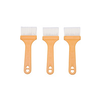 Pinceaux en poils de porc en gros, multi-usages, à manche en bois, pour la décoration intérieure, le teinture, le vernis, la colle et le nettoyage