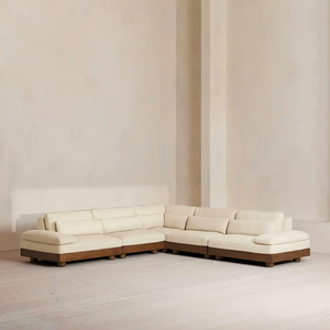 Ensemble de canapés modulaires en tissu de luxe pour la maison, canapé d'angle Chesterfield antique pour salon - Product Image 3