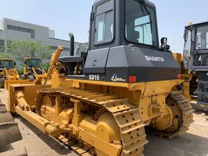Bulldozer sur chenilles Shantui SD16 d'occasion, modèle 2023, d'origine chinoise, fiable, pour travaux de terrassement et de construction, avec moteur, roulement et pompe - Product Image 3