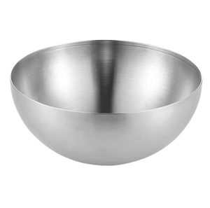 DFU0171 Tazón para Ensalada de Acero Inoxidable de 6 Pulgadas, Resistente e Irrompible, Tazón para Aperitivos, Tazón para Servir de Metal, Dorado y Plateado - Product Image 3