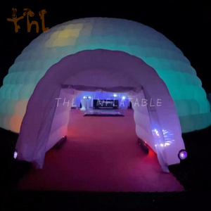 Fête gonflable disco lumière gonflable discothèque <span class=keywords><strong>cube</strong></span> tente arrière-cour gonflable-boîte de nuit tente boîte de nuit - Product Image 6