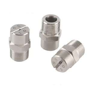 2 "1/4" 1/8 "304 316 из нержавеющей стали высокого давления для очистки керамического сердечника плоский вентилятор распыления Водоструйная насадка - Product Image 5
