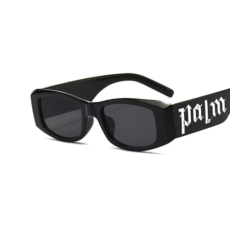 New 2022 Punk Letter Sunglasses Big Frame Men'S Sunglasses Vintage Designer Shades For Women Uv400 Oculos