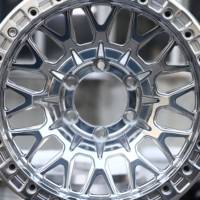 Nouvelles jantes Walle en alliage d'aluminium forgé, design concave, couleur argent, jantes de rechange 8J-12J 18-24 pouces 6x139.7 4 pièces