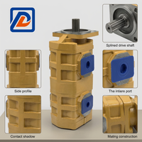 Pompe hydraulique à engrenages de haute qualité pour chargeuse sur pneus SDLG LG968F 968H, pompe de travail 4120018837 SGP2100 2080R OEM