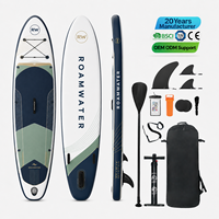 Planche de surf à pagaie gonflable portable en gros avec noyau à haute pression pour les voyages et les loisirs en plein air