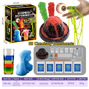 Ciencia e Ingeniería, 52 <span class=keywords><strong>en</strong></span> 1, Experimentos de Química, Juguete Educativo para Niños, Kit de Experimentos de Cultivo de Cristales - Product Image 5