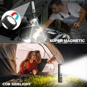 Powerful P50 Type-C Power Range Hunting Torch <strong>Light</strong> <strong>9000</strong> <strong>Lumen</strong> High Power LED Flashlight Aluminum Alloy USB Rechargeable IP65 AA - Product Image 2