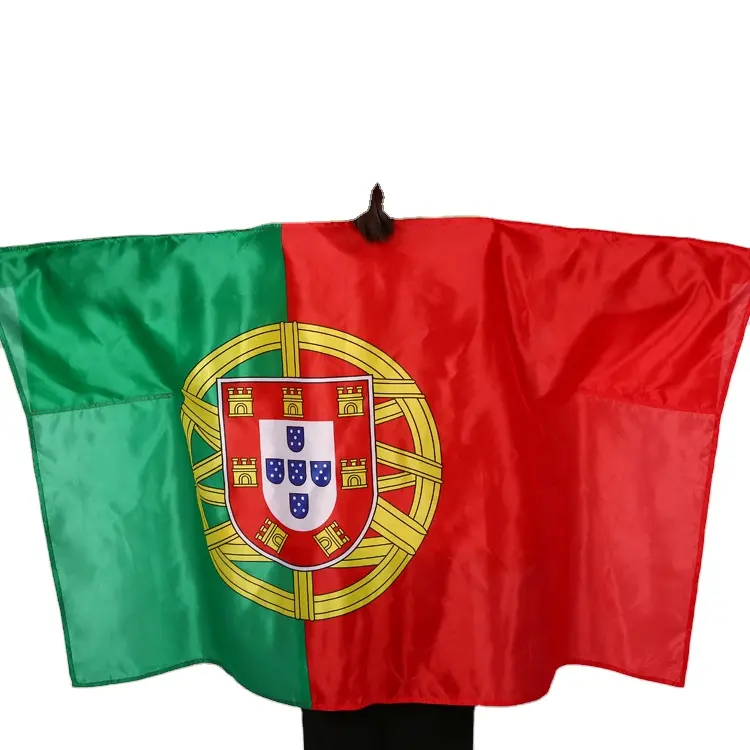 Bandeira nacionais de alta qualidade, 90*150cm portugal, bandeira com 2 mangas