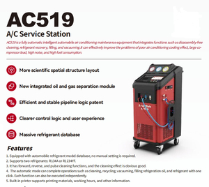 SMARTSAFT AC519 Equipo Inteligente de Mantenimiento de <span class=keywords><strong>Aire</strong></span> <span class=keywords><strong>Acondicionado</strong></span> para Automóviles, Recuperación de Refrigerante AC519 - Product Image 3