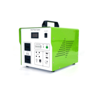 Système d'énergie solaire domestique 500W système d'énergie solaire portable systèmes de stockage solaire hors réseau avec batterie au lithium