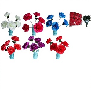 Fleurs artificielles ZAA, créatives, de qualité supérieure, élégantes, modernes, durables, classiques, stylées, CZ-3802B - Product Image 1