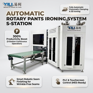 Macchina Automatica per Stirare Pantaloni, Attrezzatura per Stiratura a Risparmio Energetico, <span class=keywords><strong>Ferri</strong></span> <span class=keywords><strong>da</strong></span> <span class=keywords><strong>Stiro</strong></span> Industriali per Lavanderia - Product Image 1