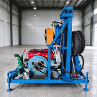 Machine de forage de puits d'eau diesel à tour basse avec système de changement de tige mécanisé pour le piegeage en usine