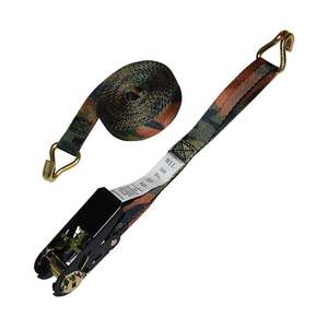 Sangle à cliquet robuste Sangle d'arrimage de cargaison Sangle à cliquet extra longue avec poignée ergonomique - Product Image 5