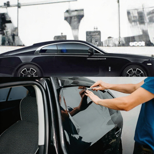 Película para Ventanas de Auto, 1.5 Mil PET, Control Solar, Bloqueo UV, Rollo para Ventanas de Automóviles - Product Image 2