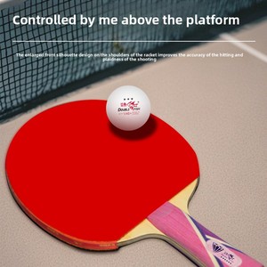 Đôi Cá Kim Cương Loạt Chín Sao Chuyên Nghiệp Cấp Bảng Vợt Bóng Bàn Hiệu Suất Cao Gỗ Ngang Vợt Dài Ngắn - Product Image 3