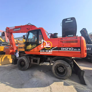 Excavadora de Ruedas Reacondicionada Doosan DH210W-9 con Motor Doosan, Excavadora para Minería Doosan DH210W DH170W DH150W en Venta - Product Image 3