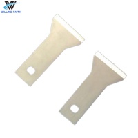Lames de pelletiseur WL en alliages d'acier HRC 58-62, haute efficacité, pour extrudeuse, lame rotative pour machine de découpe de granulés plastiques
