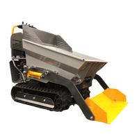 BITSMANN 500kg Mini Gummi ketten kipper Compact Crawler Power Barrow mit Frontlader motor und Motor komponenten zum Verkauf