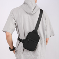 Sac bandoulière mini unisexe de sport, vente en gros directe usine, petit sac à bandoulière croisé, personnalisation du logo prise en charge