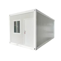 Maison modulaire préfabriquée à construction rapide, espace de vie préfabriqué, bureau portable, bâtiment mobile, unité de maison à structure en acier
