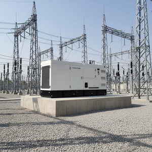 Groupe électrogène diesel insonorisé 75 kVA 60 kW, groupe électrogène silencieux, groupe électrogène électrique, groupe électrogène de secours, 75 kVA 60 kW - Product Image 1