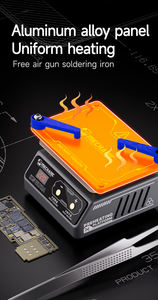 MECHANIC IX5 Station <span class=keywords><strong>de</strong></span> <span class=keywords><strong>préchauffage</strong></span> ultra plate-forme <span class=keywords><strong>de</strong></span> superposition pour la pose <span class=keywords><strong>de</strong></span> cartes mères étain plantation enlèvement <span class=keywords><strong>de</strong></span> colle réparation <span class=keywords><strong>de</strong></span> table chauffante - Product Image 6